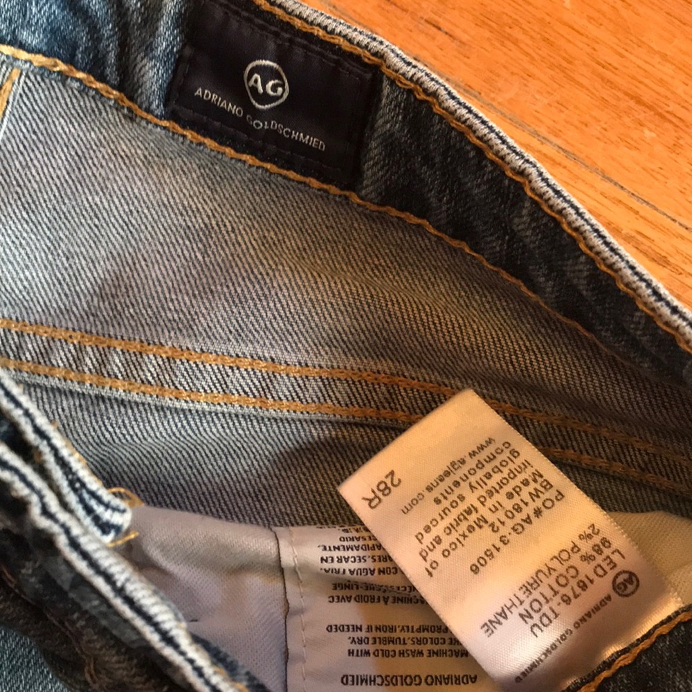 AG HIGH RISE DISTRESSED PANT - Picture 7 of 7
